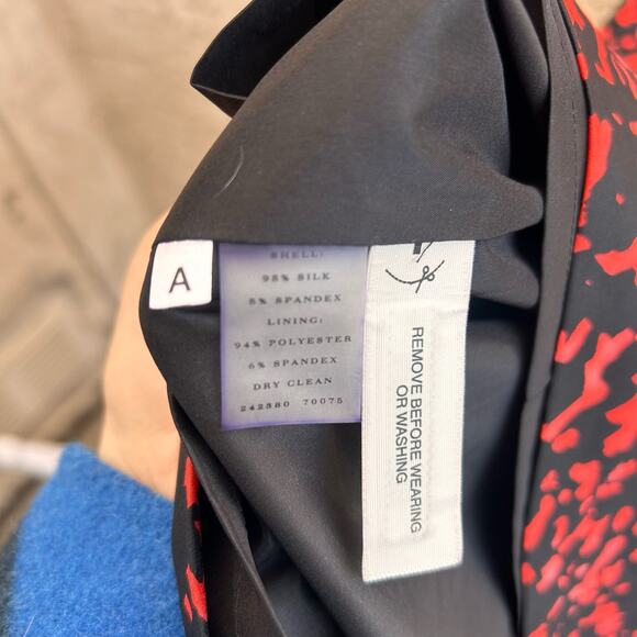 Ann Taylor 100% Silk Cheetah Print Dress Size 10 - Picture 5 of 5